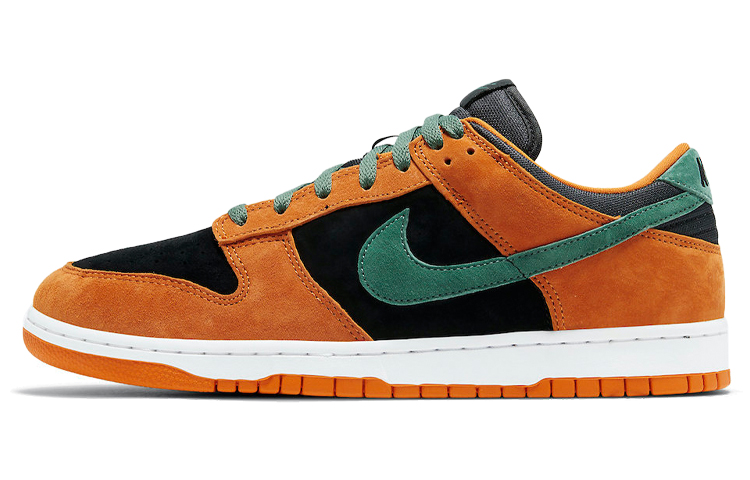 Кроссовки Nike Dunk SP (черно-оранжевые)