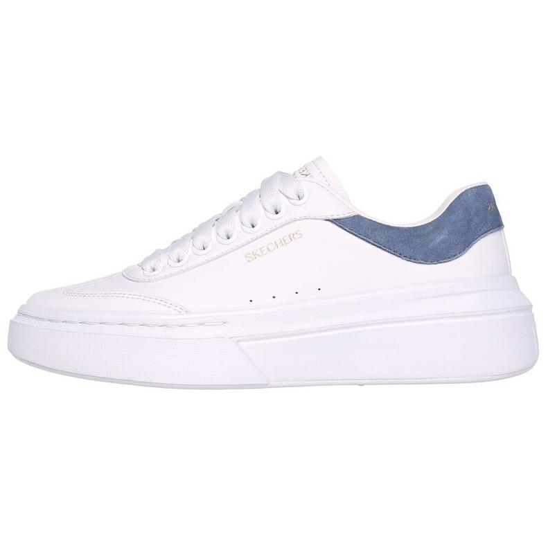 Skechers Cordova Classic Low top Skateboard Shoes Women's Blue White