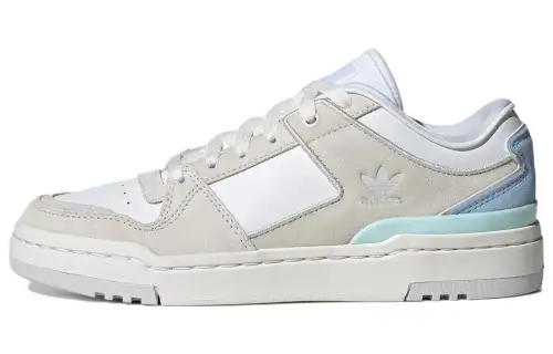 Adidas Originals Forum Luxe Low Shoes 'Cloud White Crystal White Beige' Women's