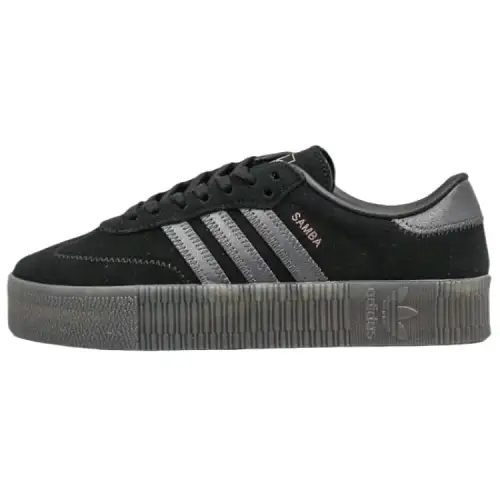 Adidas Originals Sambarose Low top Skateboard Shoes Unisex Black Gray