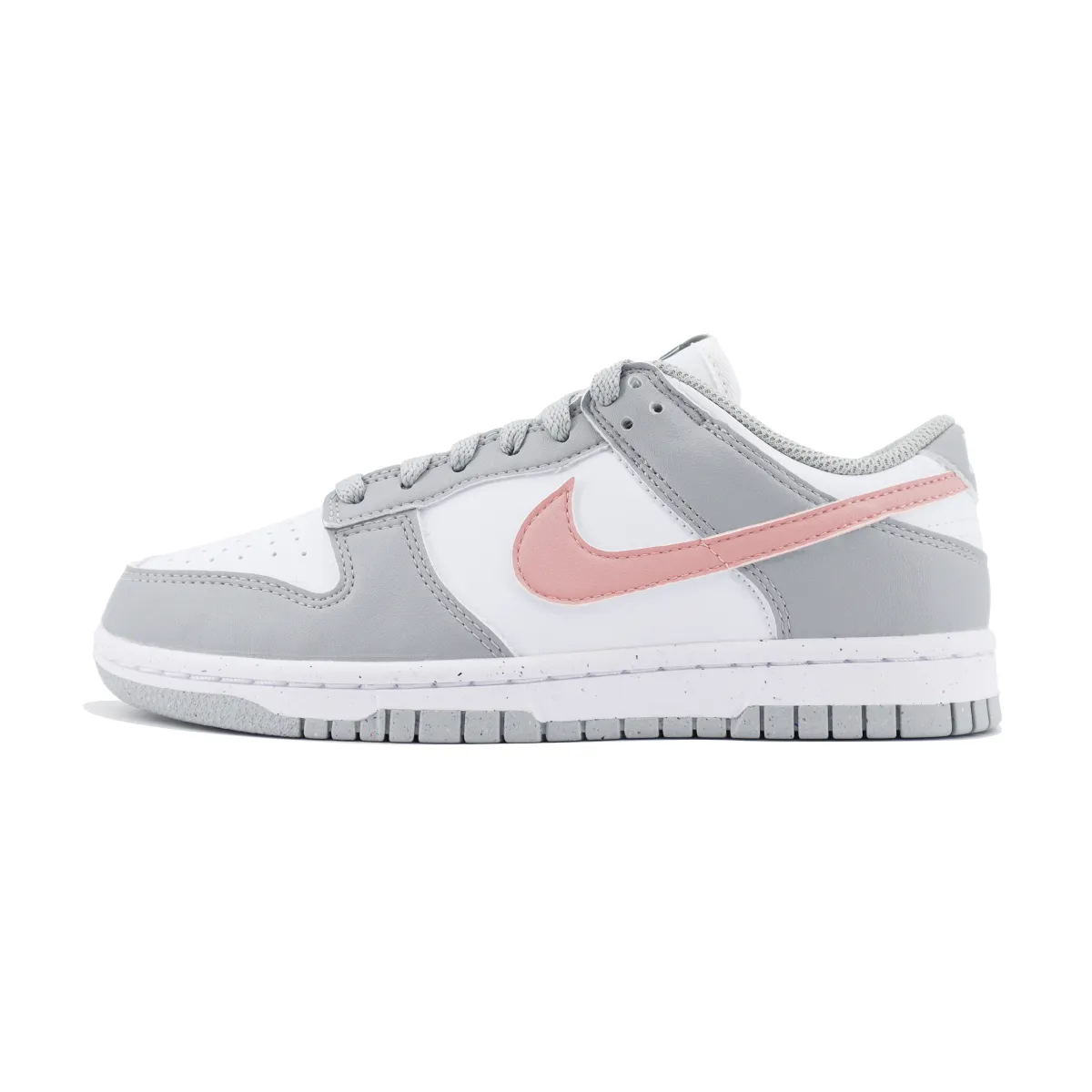 Nike Dunk Retor'Grey Fog' Slip Resistant Abrasion Resistant Low top Skateboard Shoes Unisex Gray White Red