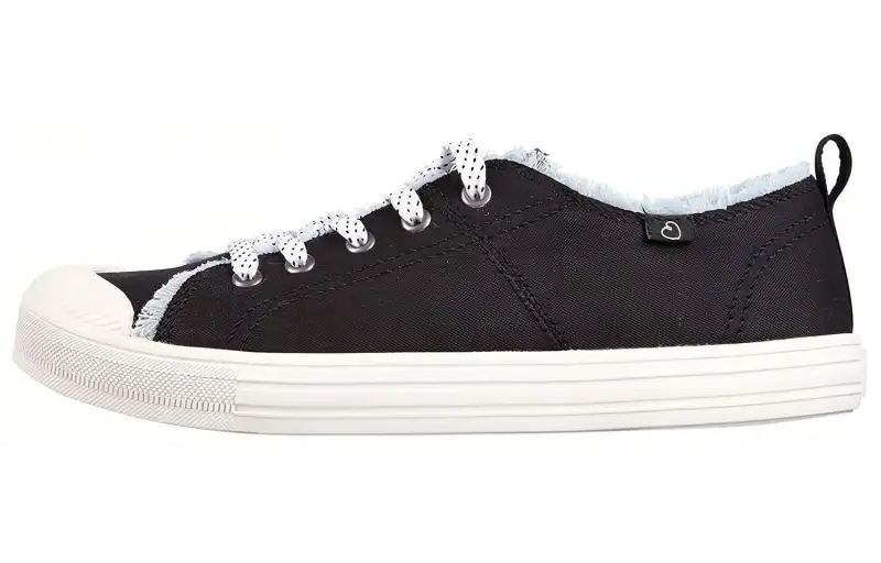 Skechers Bob's Fabric Comfortable Low top Skateboard Shoes Women's Black