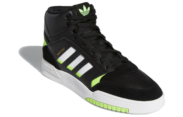 Кеды adidas originals Drop Step (черно-зеленые) — фото 2