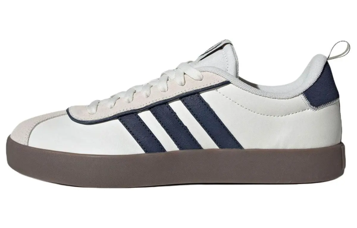 Adidas VL COURT 3.0 Low top Skateboard Shoes Unisex White Gray