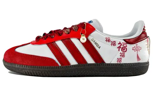 Adidas Originals Samba Low top Skateboard Shoes Unisex Red White