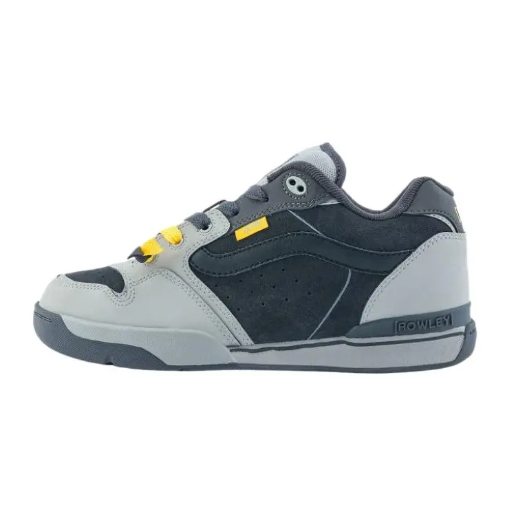 Vans Rowley Coverage Abrasion Resistant Low top Skateboard Shoes Unisex Dark Gray