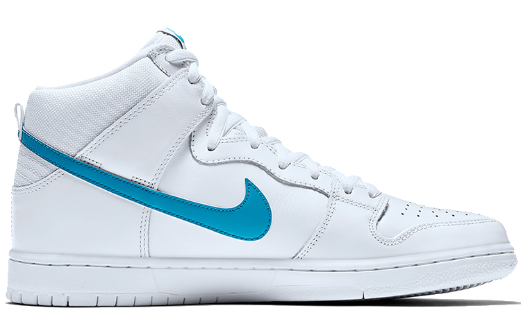 Кроссовки Nike Dunk SB Mulder (бело-синие) — 白/猎户蓝/白 — фото 2