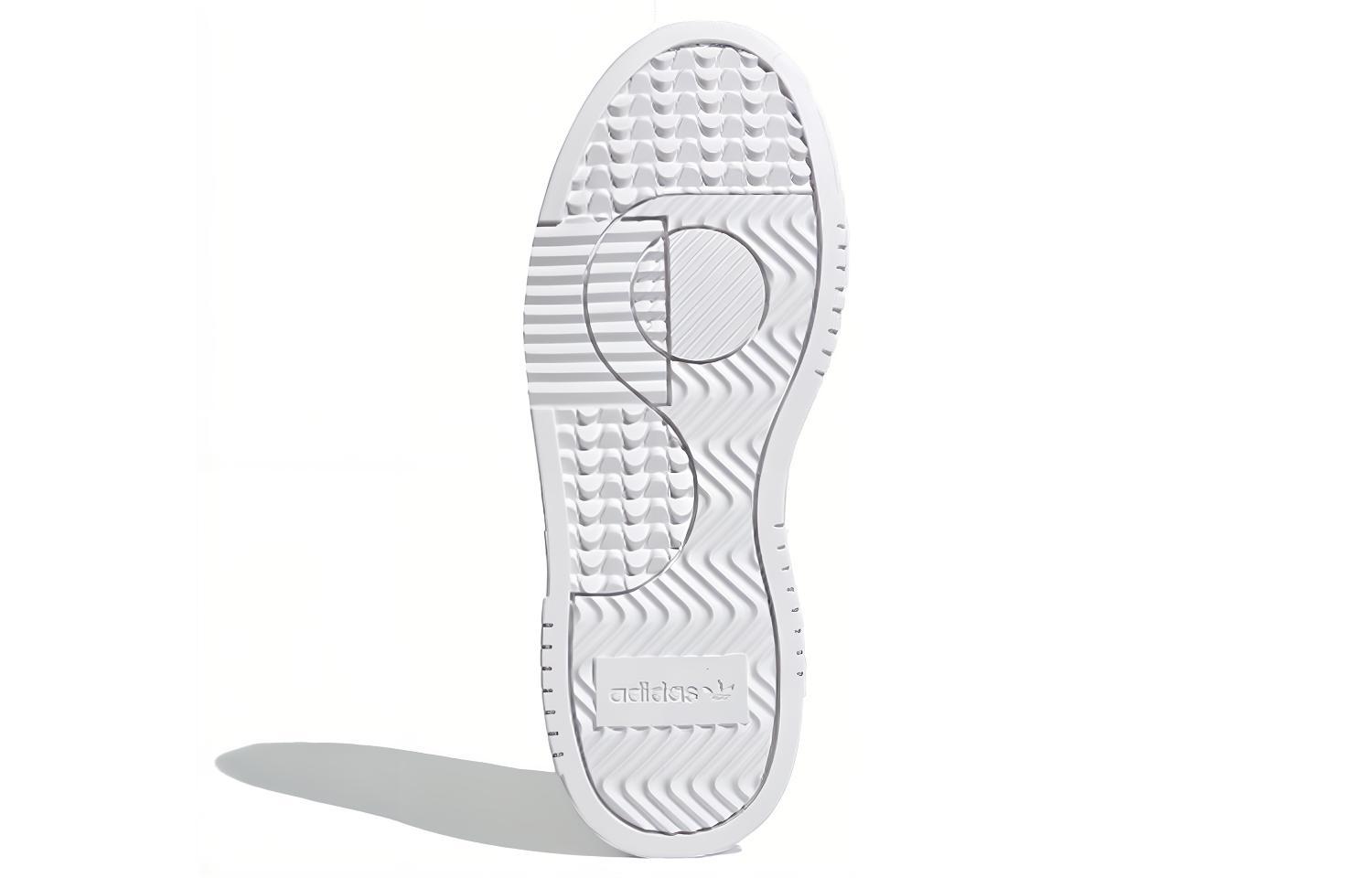 Женские кеды adidas originals Super Court XX (бело-красно-оранжевый) — фото 6