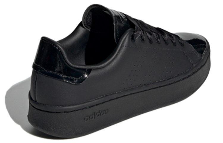 Женские кеды adidas neo ADVANTAGE (черные) — Чёрный — фото 4