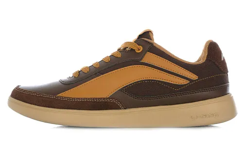 Li Ning Lightweight Cushioning Slip Resistant Low top Skateboard Shoes Men's