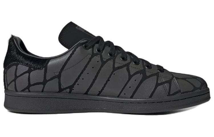 Кеды adidas Originals Stan Smith (черные) — Чёрный — фото 2
