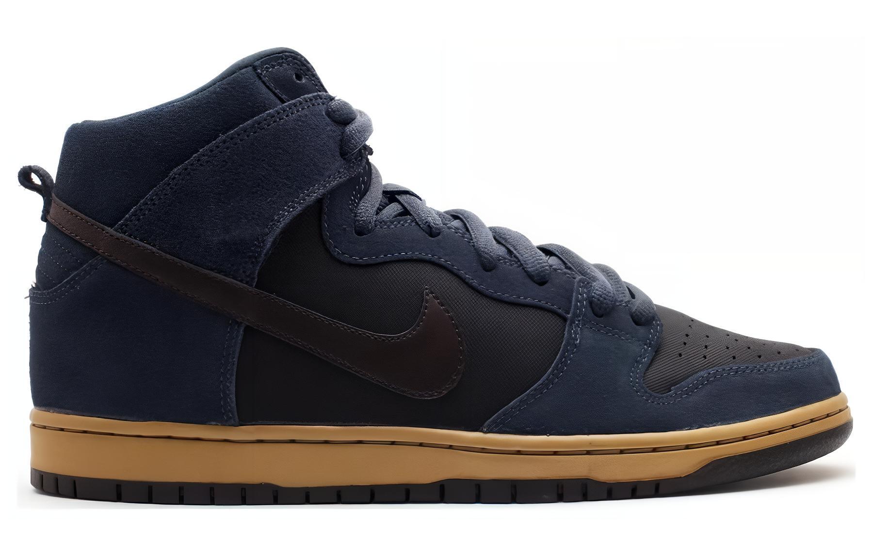 Кеды Nike Dunk SB (черно-синие) — Чёрныйсиний — фото 2