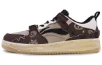Li Ning Mystic Layer Pro Low top Skateboard Shoes Men's White Umber