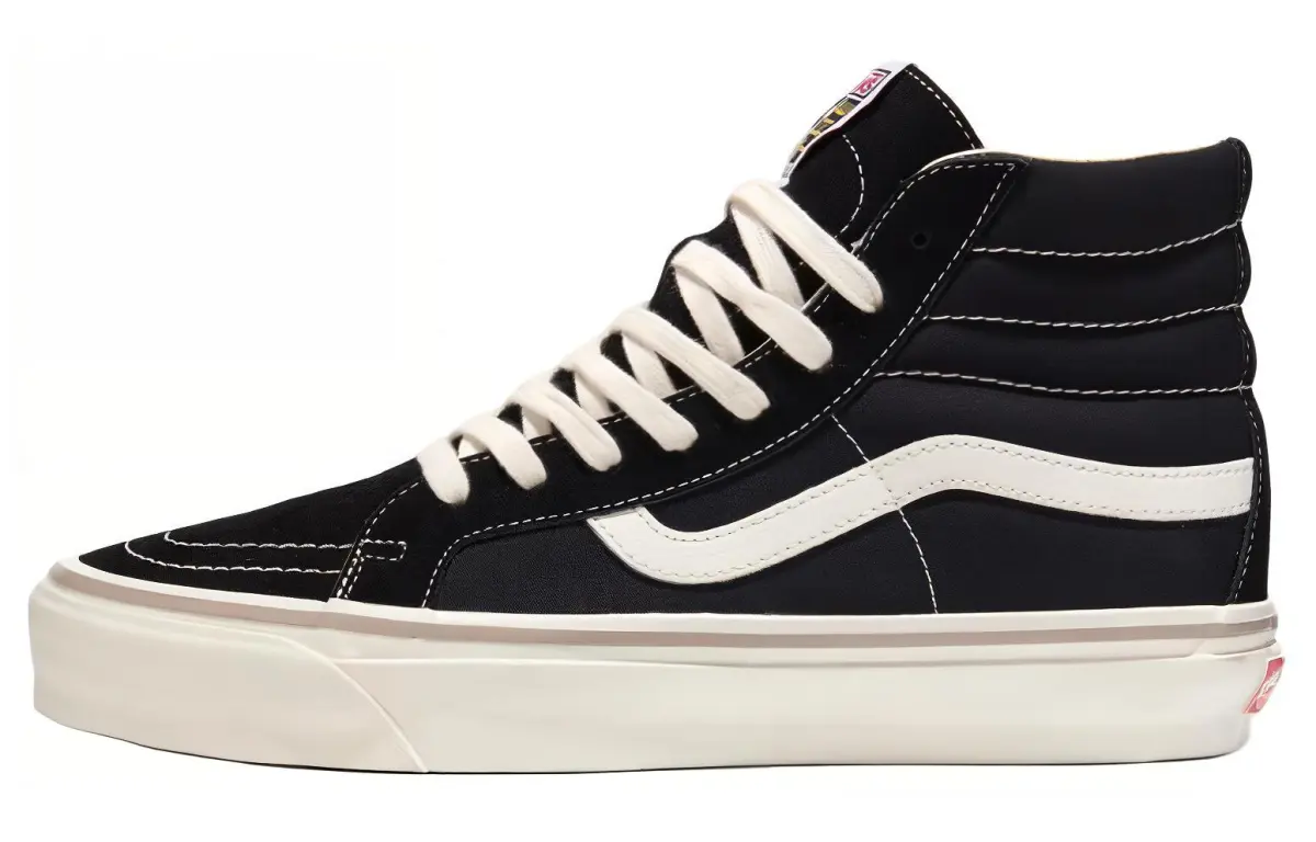 Vans SK8 Skate Hi Reissue 38 Cushioning Abrasion Resistant Cushioning, Wear Resistant High top Skateboard Shoes Unisex