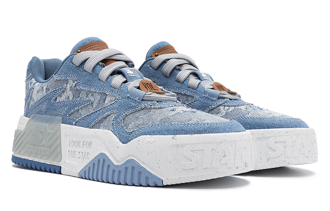 STARTER Height Increasing Height Increasing Low top Skateboard Shoes Women's Blue
