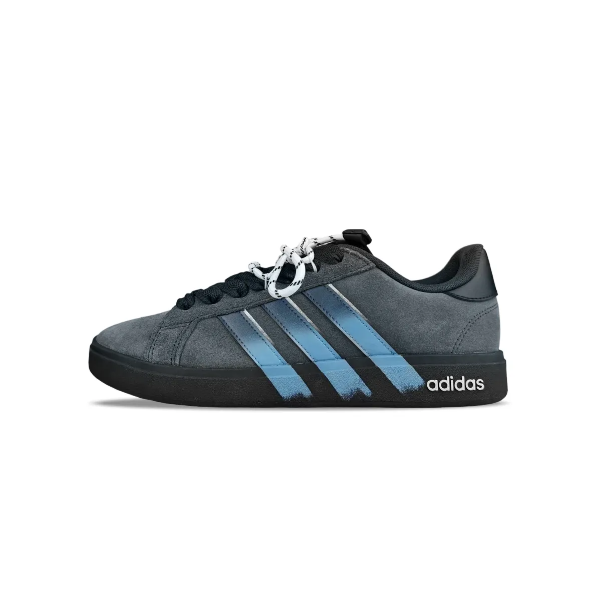 Adidas Grand Court Base 00s BNK Blue Night Galaxy Abrasion Resistant Abrasion Resistant Low top Skateboard Shoes Unisex