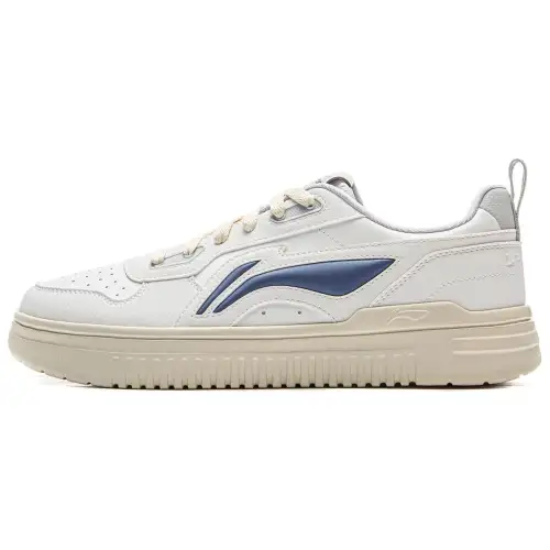 Li Ning Cyan Cloud Slip Resistant Cushioning Abrasion Resistant Lightweight Breathable Low top Skateboard Shoes Men's