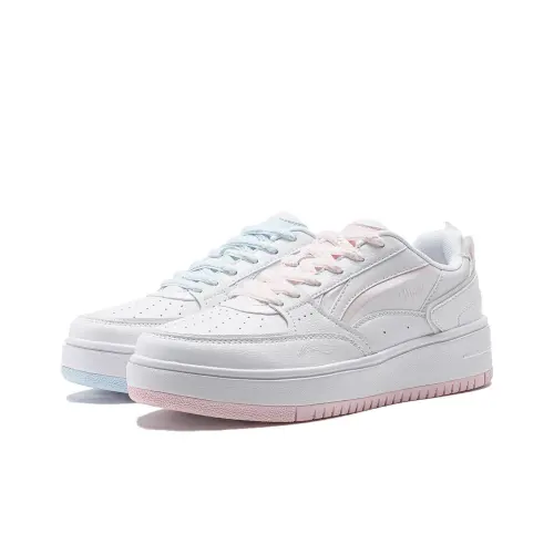 Li Ning LiNing X Disney Slip Resistant Cushioning Abrasion Resistant Lightweight Low top Skateboard Shoes Women's