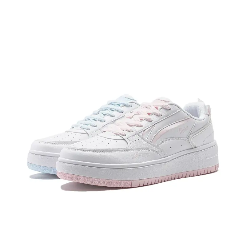 Li Ning LiNing X Disney Slip Resistant Cushioning Abrasion Resistant Lightweight Low top Skateboard Shoes Women's