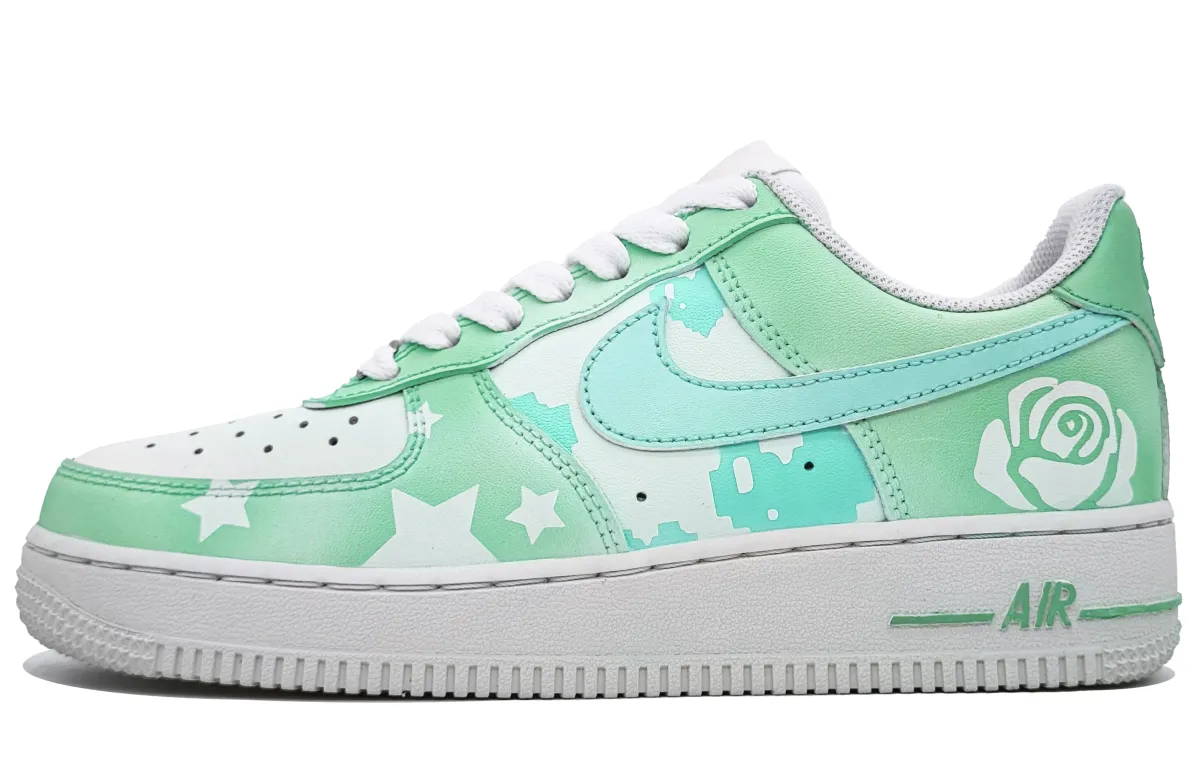 Nike Air Force 1 Slip Resistant Abrasion Resistant Slip Resistant Abrasion Resistant Low top Skateboard Shoes Unisex