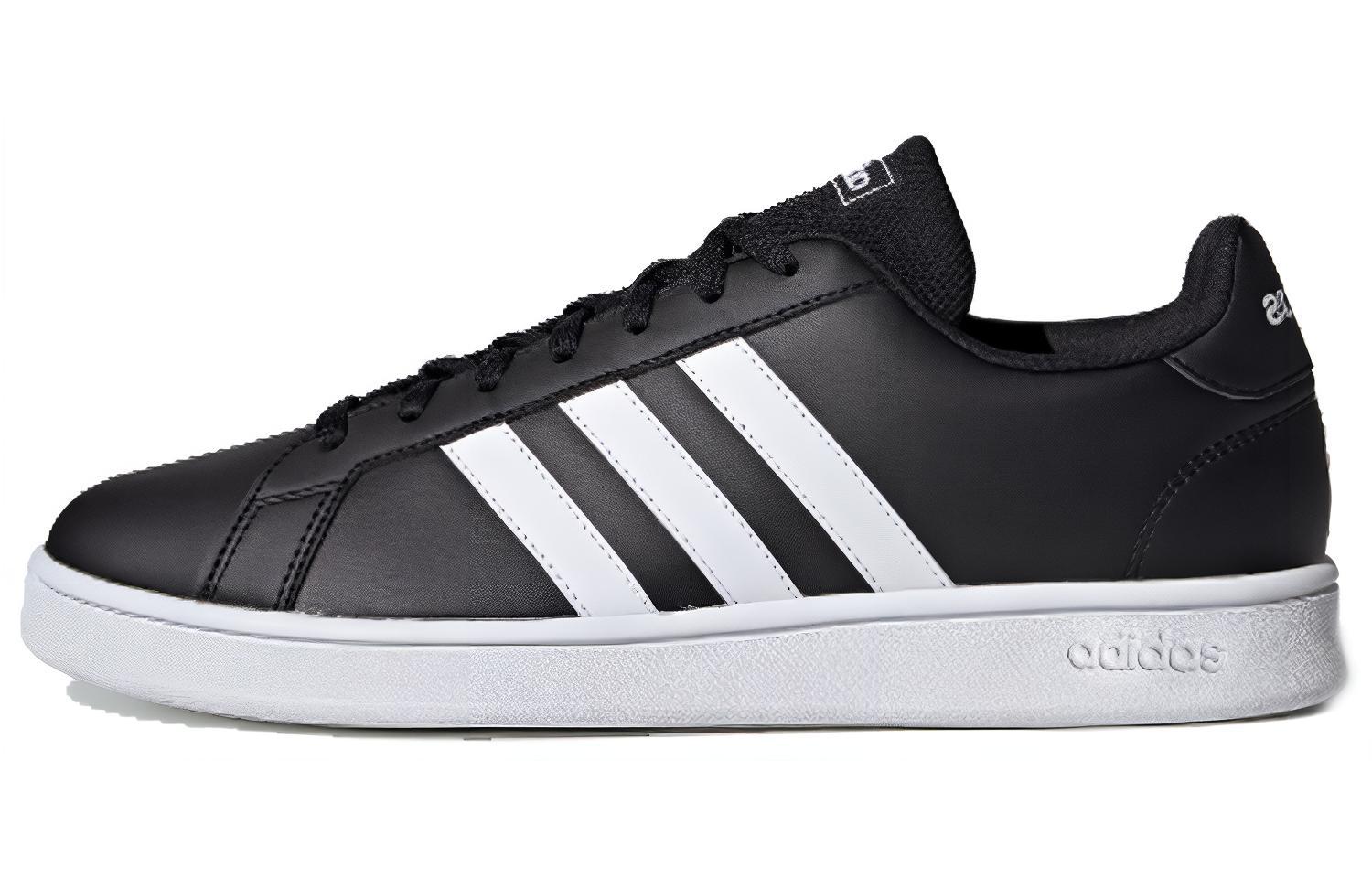Кеды adidas neo GRAND COURT Base (черно-белые)