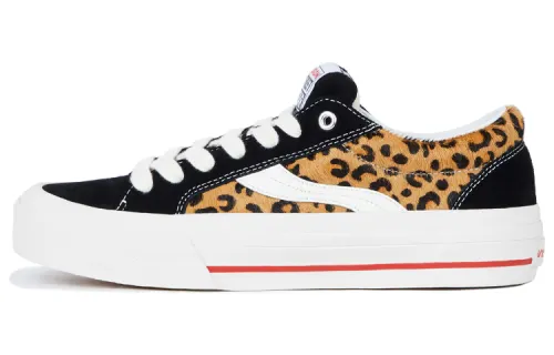 Odd x Vision Street Wear Astley Pro Low top Skateboard Shoes Unisex Black