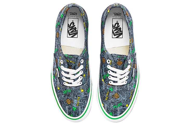 Кеды Vans Authentic (разноцветные) — фото 4