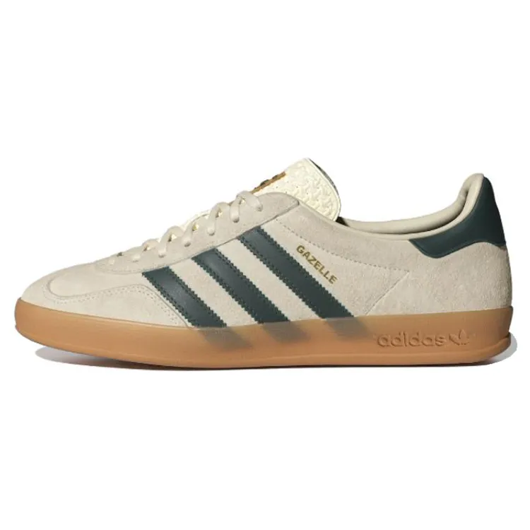 Gazelle Men's Adidas Originals Indoor 'Cream White Green Gum'