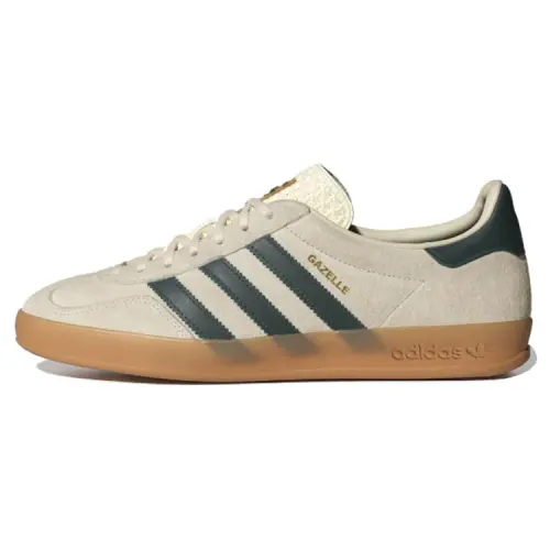 Gazelle Men's Adidas Originals Indoor 'Cream White Green Gum'