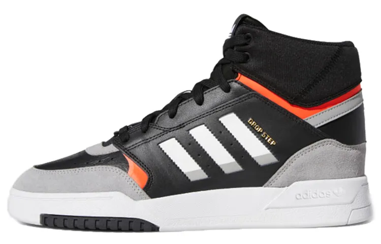 Adidas Drop Step 'Black Light Granite Solar Red'