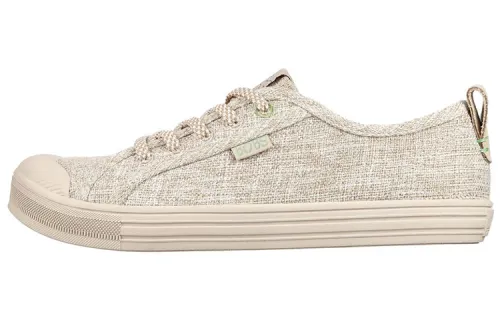 Skechers Bob's Fabric Low top Skateboard Shoes Women's Natural