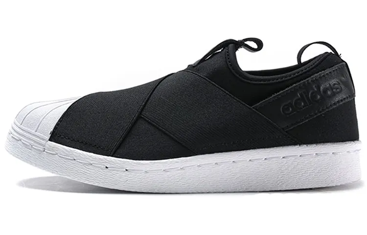Adidas Superstar Slip On Core Black Cloud White Women's