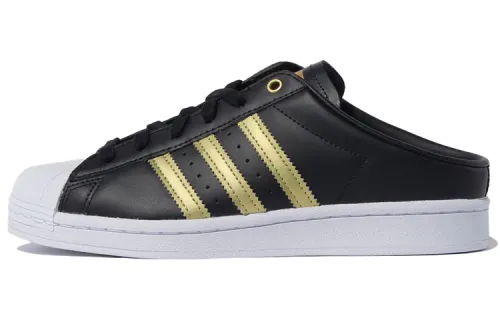 Adidas Wmns Superstar Mule 'Black Gold Metallic' Women's