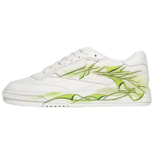 Reebok Club C logo-print sneakers