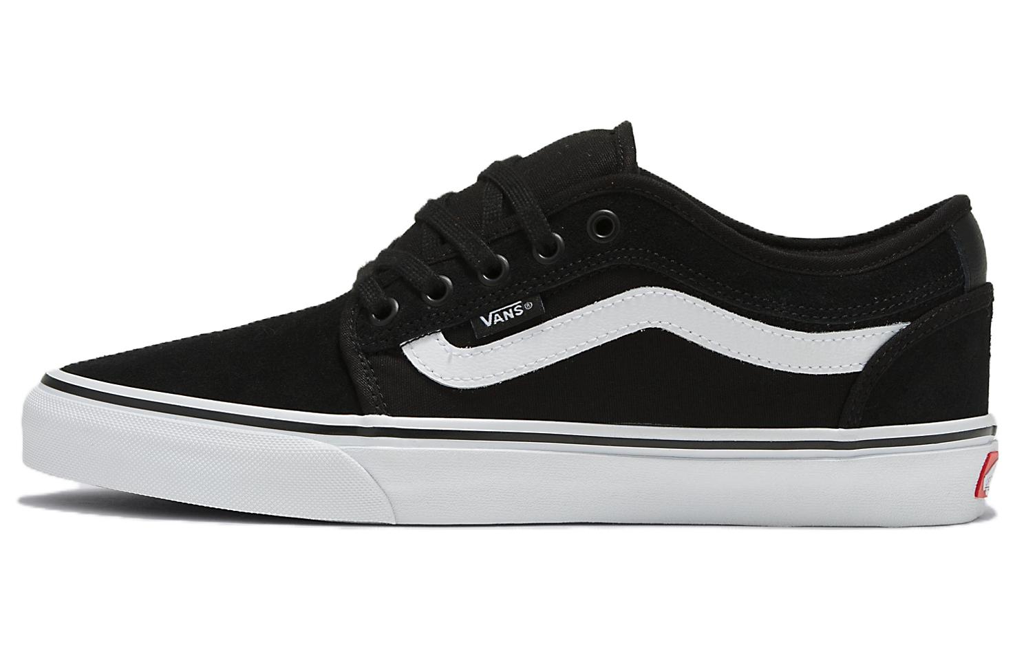 Vans Chukka Low Sidestripe 'Black White'