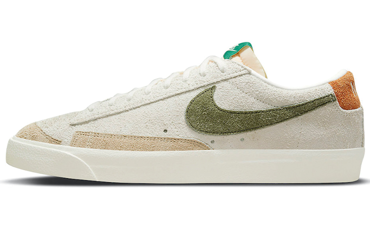 Кеды Nike Blazer (бежево-зеленые)
