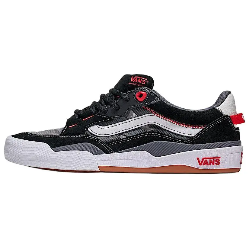 Wayvee Skate Vans 2 'Black White Red'
