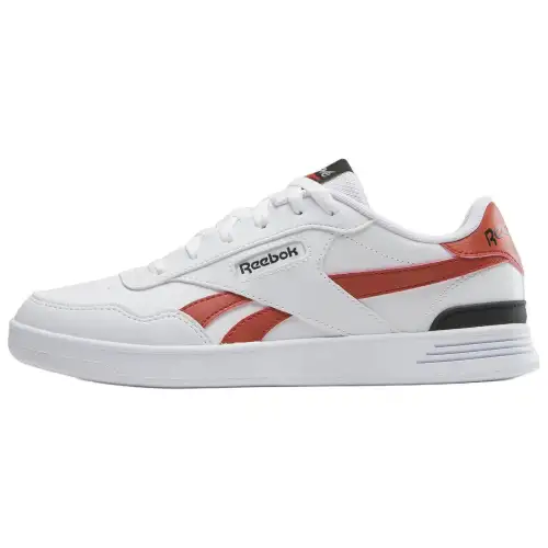 Reebok Court Advance Low top Skateboard Shoes Women's White Red