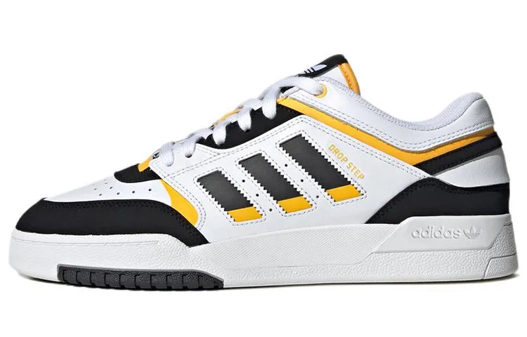 Adidas Originals Drop Step Low 'White Black Yellow'