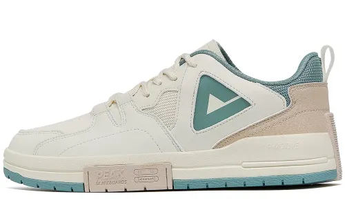 PEAK Low top Skateboard Shoes Women's Ecru Fruit Green