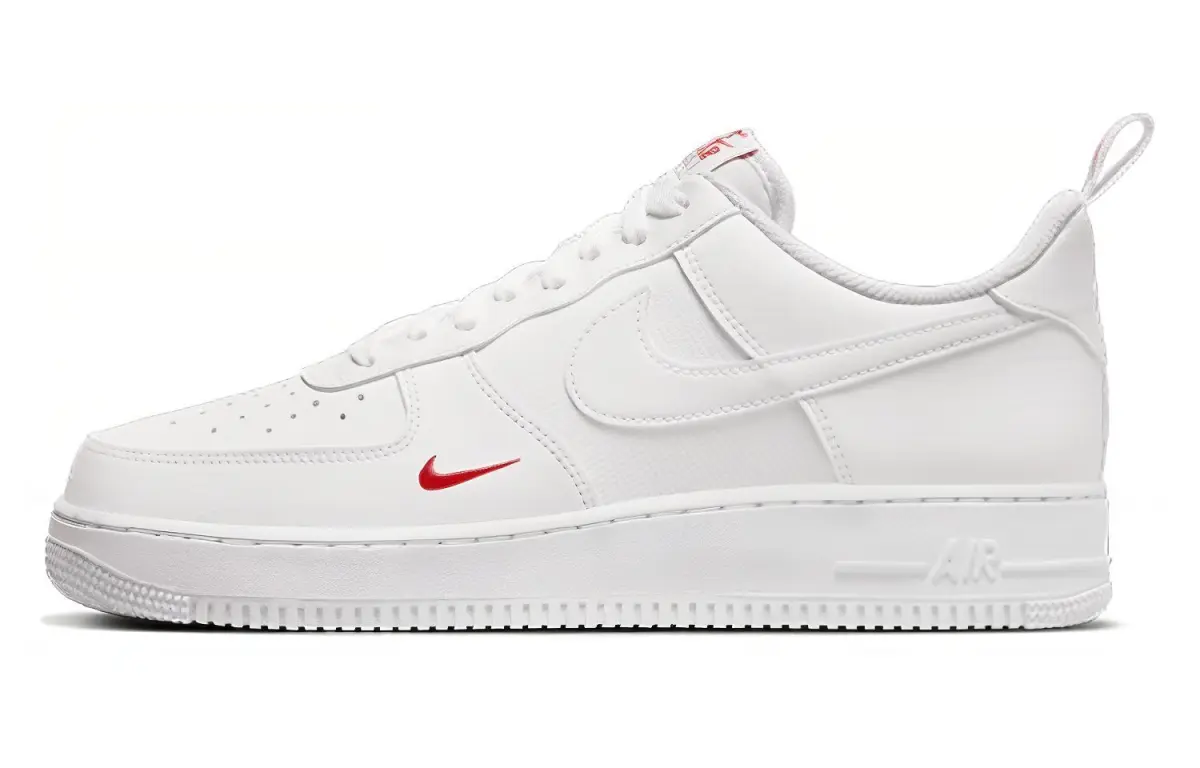 Nike Air Force 1 Low '07 Se White Red Mini Swoosh