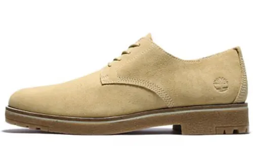Timberland Skateboard Shoes Men's Low Top Light Yellow