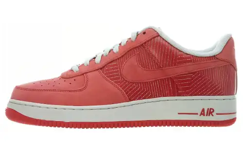 Nike Air Force 1 Low Premium Sport Red/Light Bone
