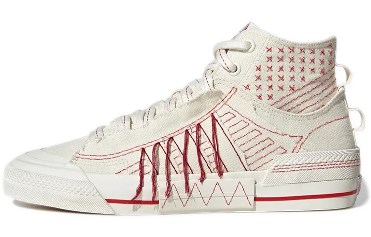 Adidas Nizza Hi Dl 'Cream Red'