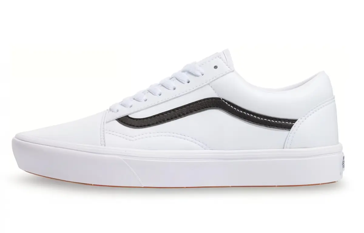 Old Skool Comfycush Vans 'Classic Tumble - True White'