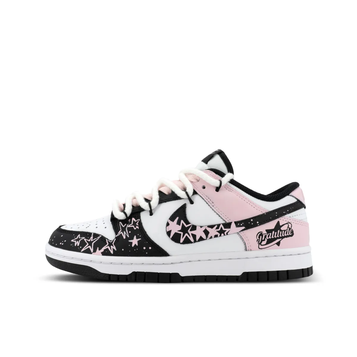 Nike Dunk Gorilla Jester XJDD Pink Galaxy Low top Skateboard Shoes Unisex Black Pink