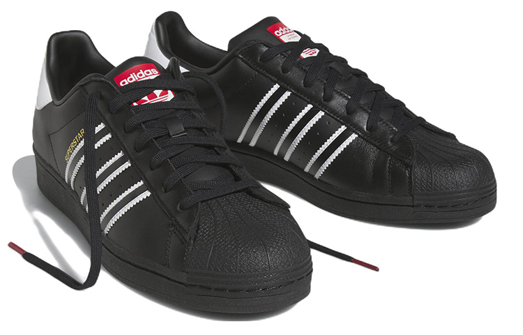 Кеды adidas Originals Superstar (черные) — фото 3