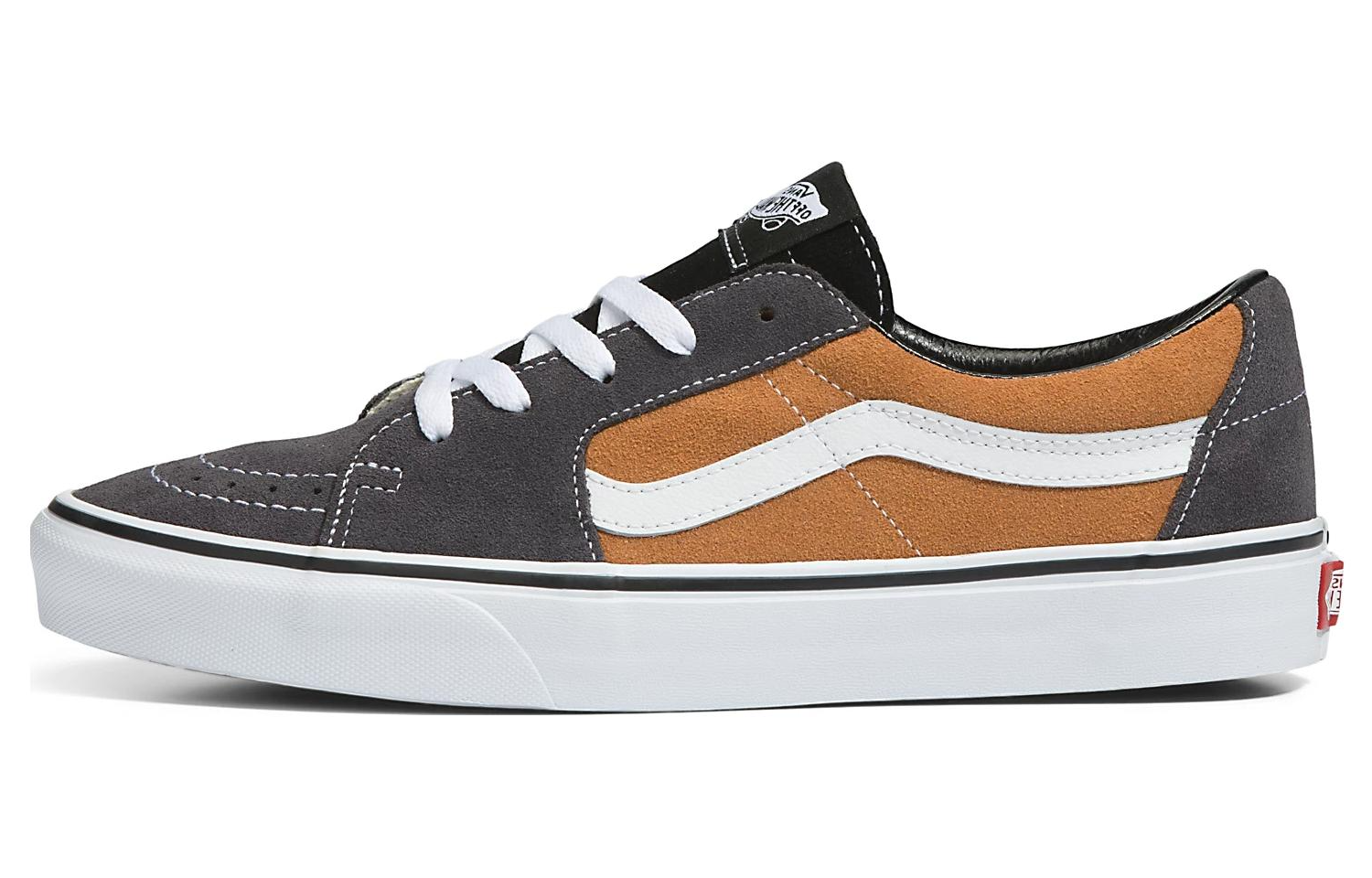 Sk8 Vans-Low 'Charcoal Khaki'