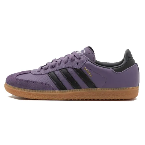 Adidas Originals Samba 'Shadow Violet Carbon' Low top Skateboard Shoes Men's Purple