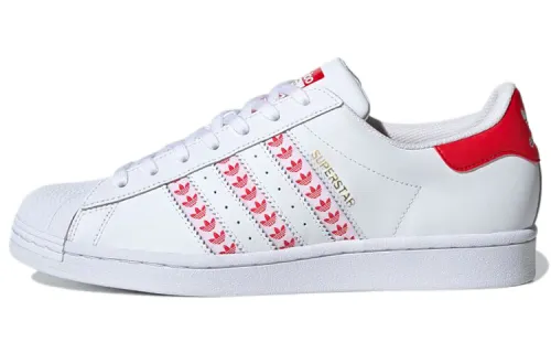 Adidas Originals Superstar Sneakers 'White Red'